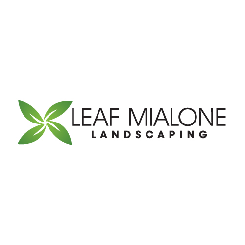 Leaf Mialone Landscaping logo